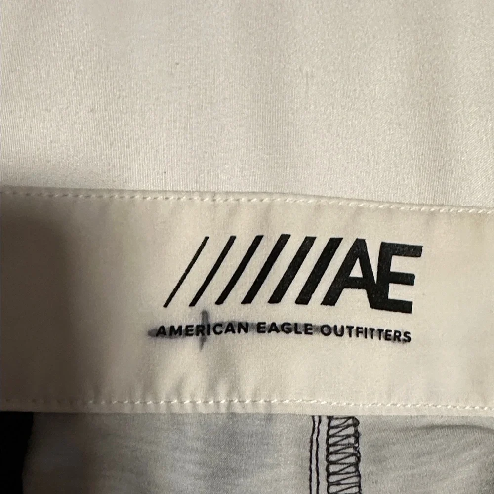 American Eagle Outfitters Black and Gray Board Shorts
